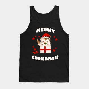 Meowy Christmas! Tank Top